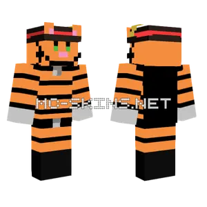 Petey the Cat Puss in Boots Minecraft skin