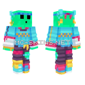 Petezahhutt Aqua Axolotls Mcctr Minecraft skin