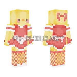 Pewoui Final Maid Outfit Minecraft skin