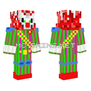 Phantom Clown 3 7 Minecraft skin