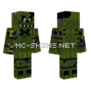 Phantom Freddy Minecraft skin