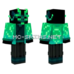Phantom Oni Minecraft skin
