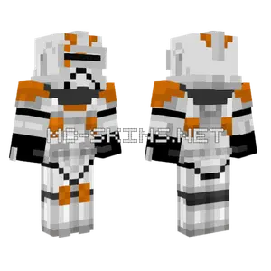 Phase 2 212th Specialist Clone Trooper Minecraft skin
