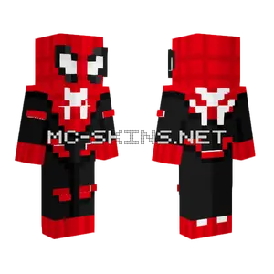 Phenomenal Spider-Man Redone Minecraft skin