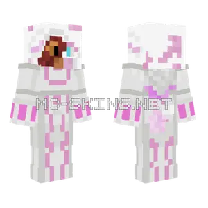 Phoenix Armor Masked Minecraft skin