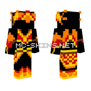 Phoenix Armour Minecraft skin