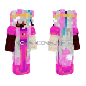 Phoenix Bubblegum Minecraft skin