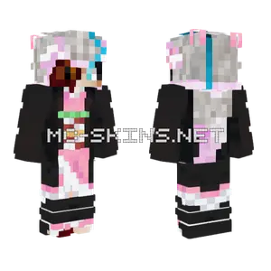Phoenix Nezuko Minecraft skin