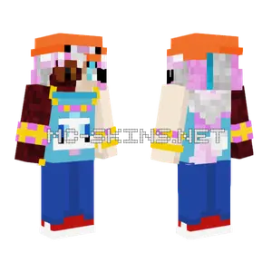 Phoenix Parappa Minecraft skin