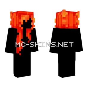 Phoenix Rising Hair Base Minecraft skin