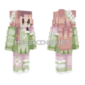 Pick A Flower SF Minecraft skin