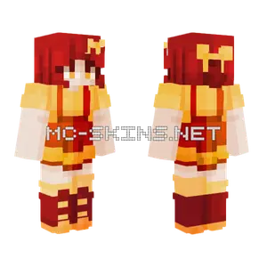 Picking Nectarines CE Minecraft skin