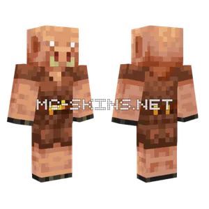 Piglin Skin Minecraft skin