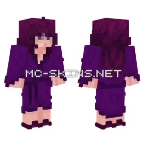 Pijama Cerrada Minecraft skin