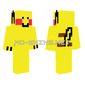 Pikachu Minecraft skin
