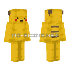 Pikachu Minecraft skin