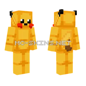 Pikachu Minecraft skin