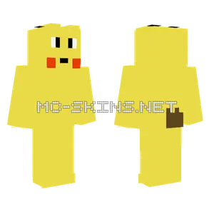 Pikachu Minecraft skin