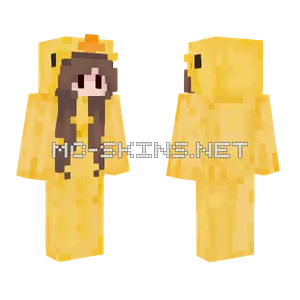 Pikachu Costume Minecraft skin
