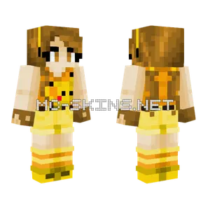 Pikachu Girl Minecraft skin