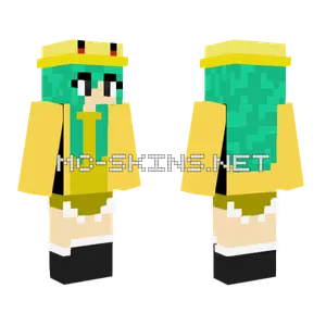 Pikachu Girl Minecraft skin