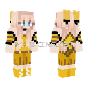 Pikachu Girl Minecraft skin