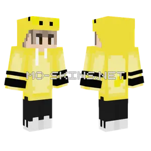 Pikachu Hoodie Minecraft skin