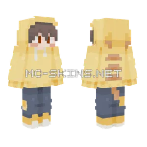 Pikachu Hoodie Boy Minecraft skin