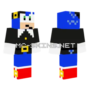 Pilgrim Sonic Minecraft skin