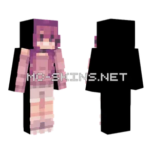 Pink Adoptable Girl Minecraft skin
