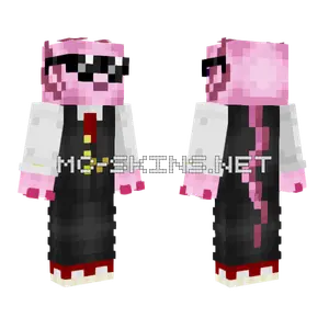 Pink and Black Jester