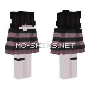 Pink and Black Stripes