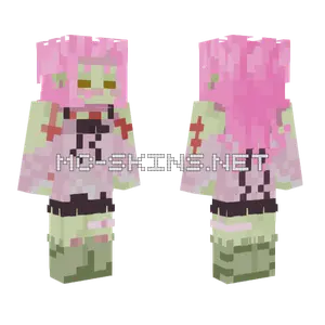 Pink and Green Golem