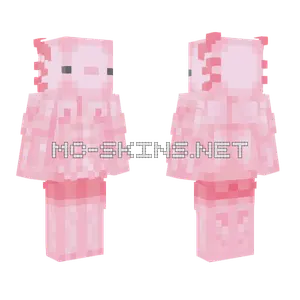 Pink Axolotl Skin