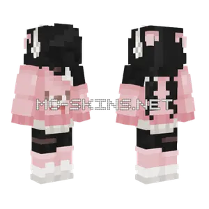 Pink Bear Goopling Minecraft skin