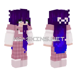 Pink Bear Shirt Minecraft skin