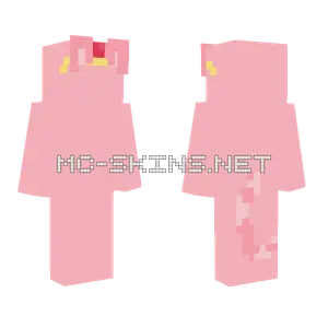 Pink Blob Minecraft skin