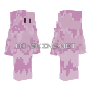 Pink Blob Minecraft skin