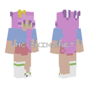 Pink Cat Minecraft skin