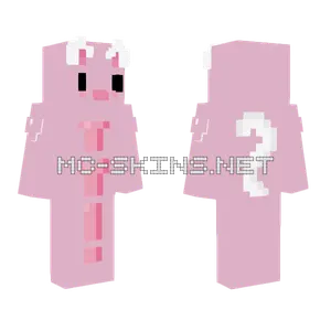 Pink Cat Outfit Minecraft skin