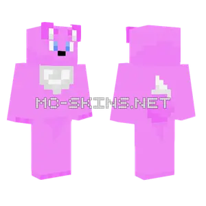 Pink Cat Skin Minecraft skin