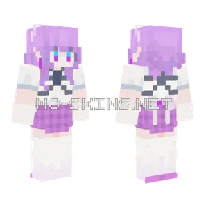 Pink Cute Girl Minecraft skin