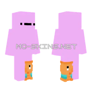 Pink Derpy Minecraft skin