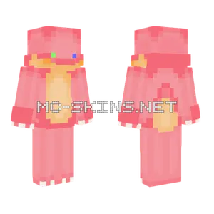 Pink Dog Minecraft skin