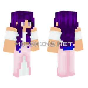 Pink Dress Minecraft skin