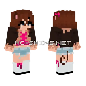 Pink Dress Girl