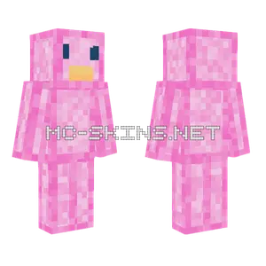 Pink Duck Minecraft skin