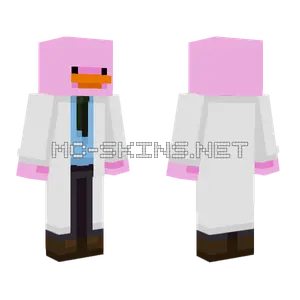 Pink Duck Minecraft skin