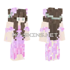 Pink Floral Dress