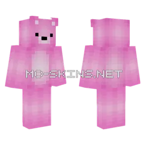 Pink Fluffy Bear